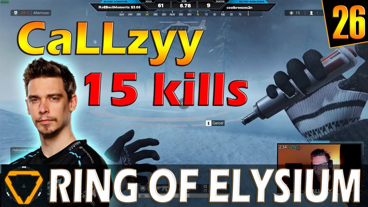 CaLLzyy | 15 kills | ROE (Ring of Elysium) | G26