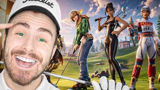 GOLF WITH FRIENDS VE FORTNITU S CELOU SQUADOU??!!!