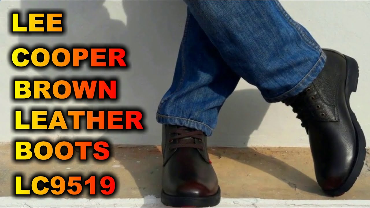 lee cooper 6in mens rugged boots