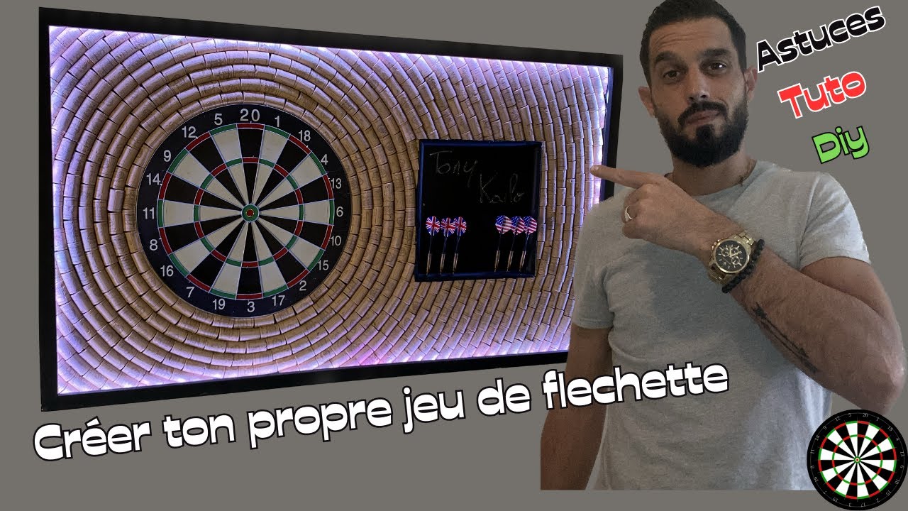 Pose jeux de fléchette sur plaque de liège : r/brico