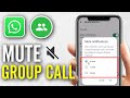 How to Mute WhatsApp Group Call Notifications (Quick Guide)