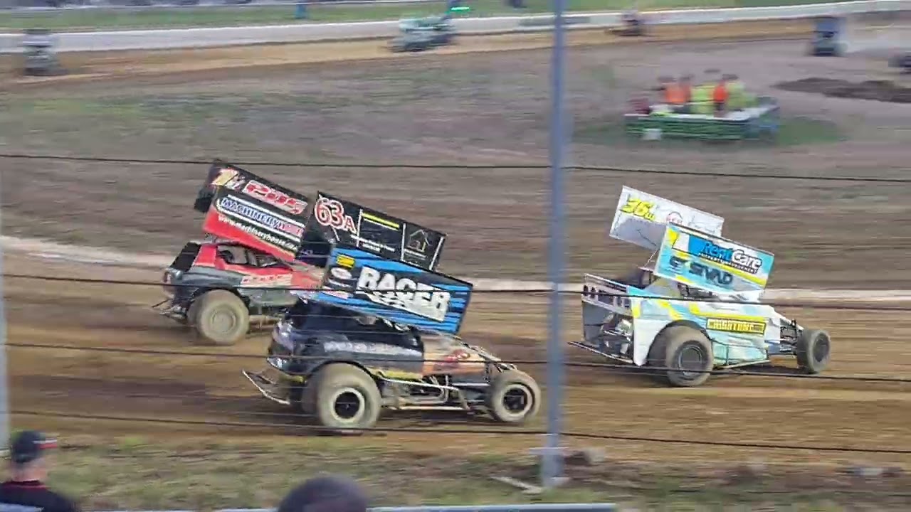 Heat 1, NZ Modified Grand Prix Champs, Waikaraka Park, 28-2-26, 15 laps