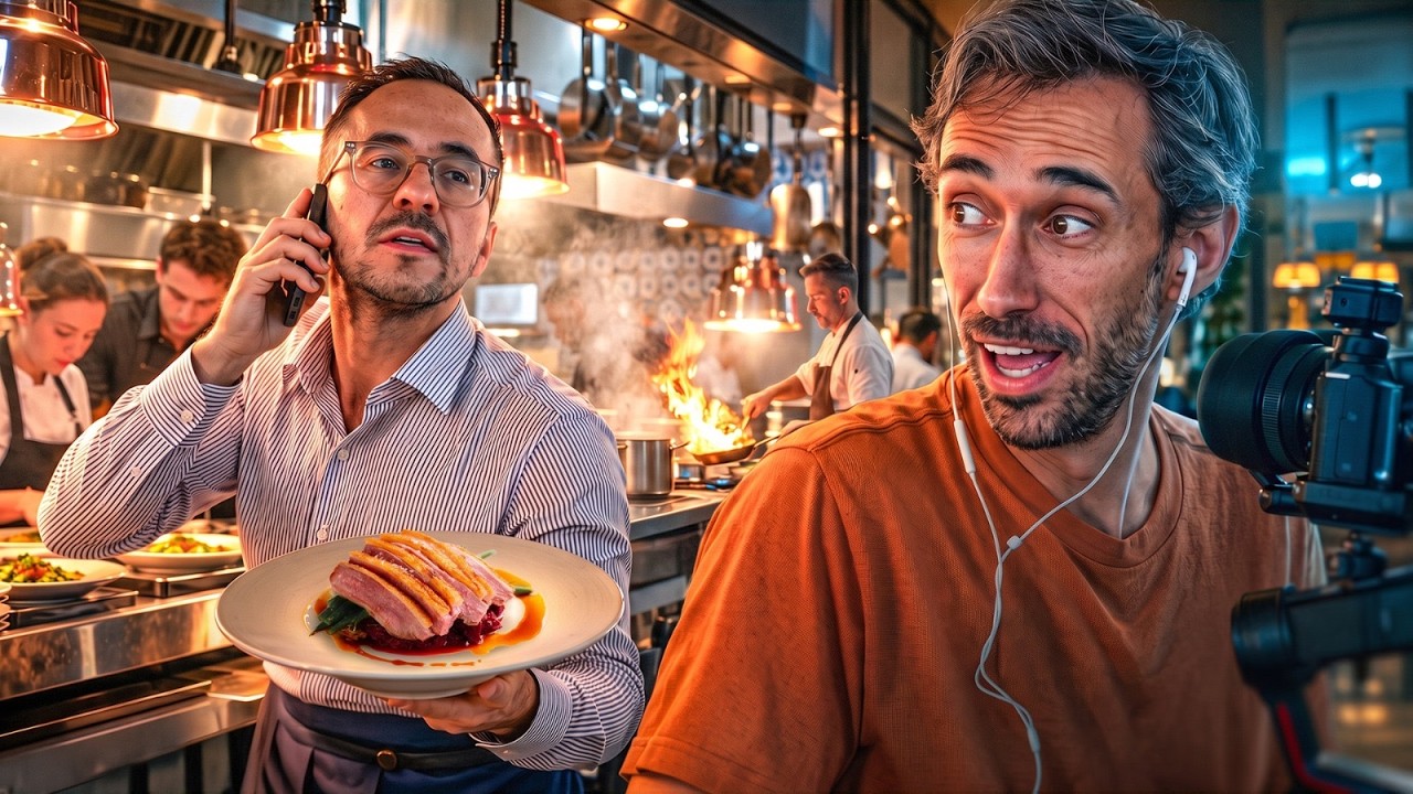 Une journée dans un restaurant avec un chef de rang !