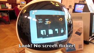 Sinclair Zx80 Playing Space Invaders At The Vintage Computer Festival 2010