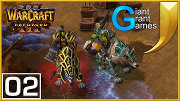 Warcraft 3 INSANE CO-OP ft. GiantGrantGames - Orcs Part 2