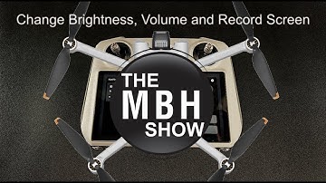 DJI RC Controller Brightness Volume and Screen recording