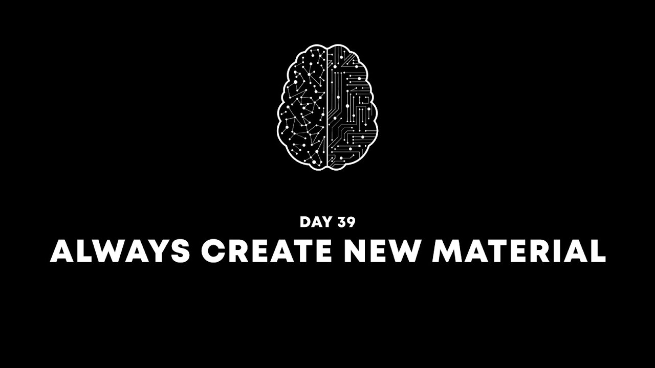 Day 39: Always Create New Material (90-Day Novel Challenge) - YouTube