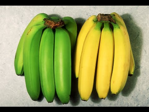 فيديو: هل يجب أن تأكل الموز الأخضر أم الداكن؟