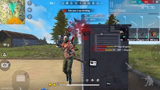 Aggressive Movements 🐊❤️ White FF 👽 Free Fire Highlights | iPhone 8 Plus 😈