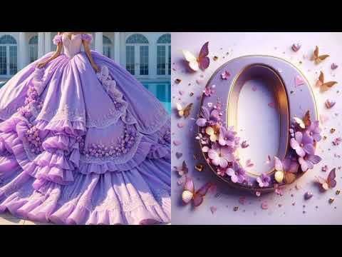 Choose to your name's first letter🤗and see your gown💖✨🌹#zunairashah786 #uniqne #viralvideo❤subscribe