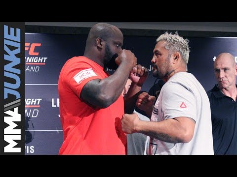 UFC Fight Night 110 media day face-offs