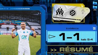 OM 1-1 Montpellier (tab 5-4) : Le résumé