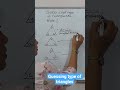 Guessing types of triangles
