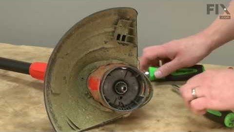 Black + Decker Trimmer Repair - Replacing the Guard Assembly (598911-02)