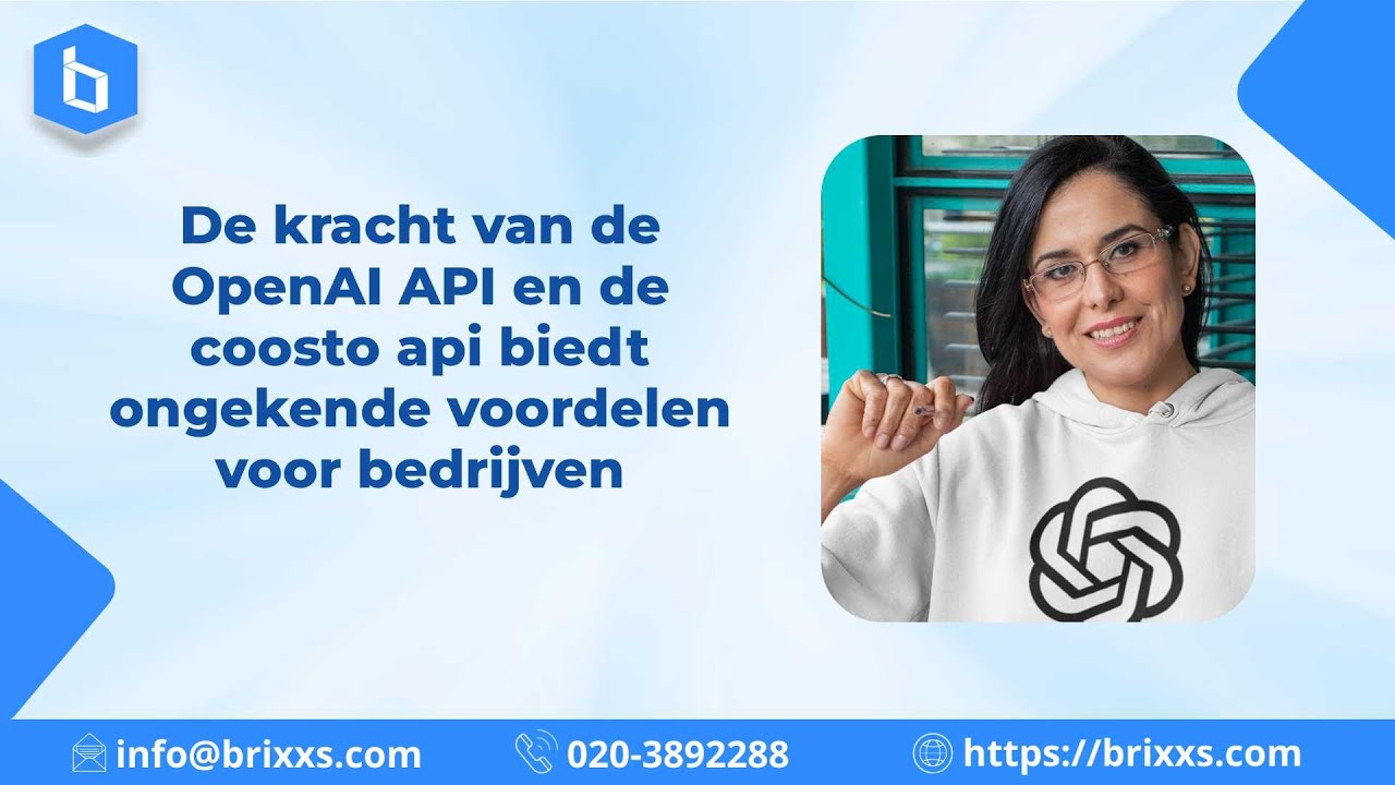 De kracht van de OpenAI API en de coosto api biedt ongekende voordelen ...