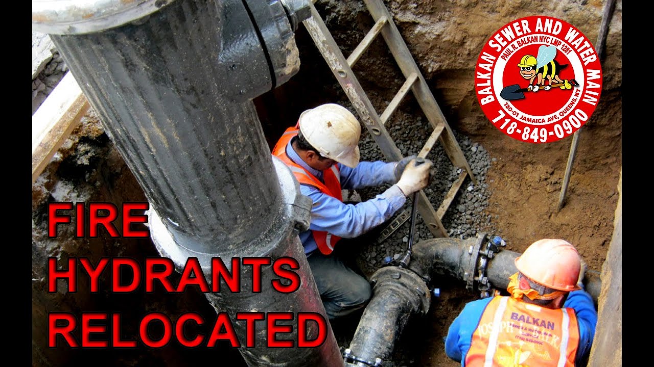 New Fire Hydrants - Fire Hydrants Relocated