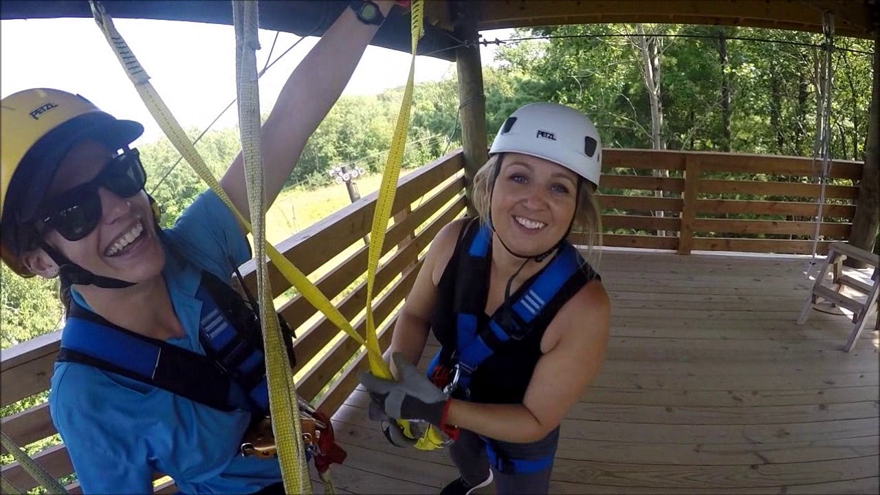 Best Brainerd Minnesota Zip Line Tour Video Ever YouTube