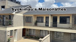 INSIDE KSH 15,500,000  SYOKIMAU’S MAISONATTE FOR SALE 
