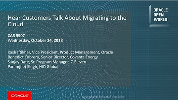 Hear Customers Talk About Migrating to Oracle Cloud Infrastructure