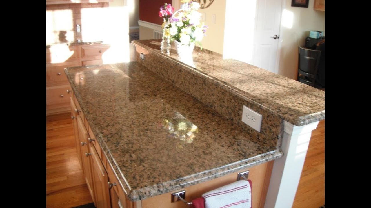 Granite colors for light cabinets youtube Granite colors for bathrooms