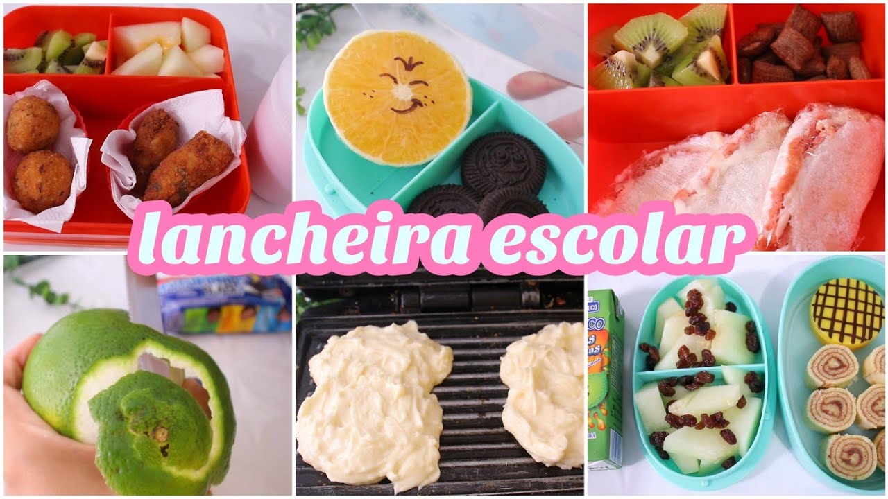 O QUE TEM NA LANCHEIRA ESCOLAR DE HOJE ?