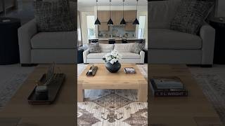 Texas homes top seller coffee table design. #woodworking #customfurniture #furnituremaker #design