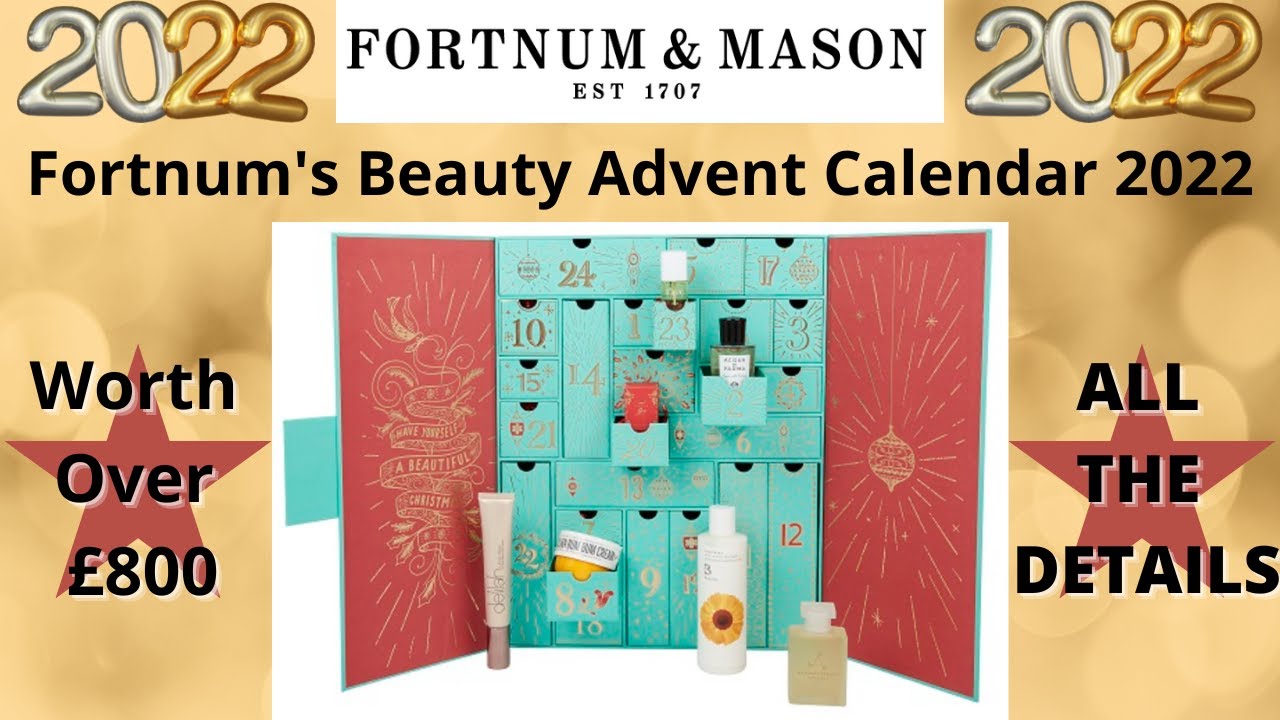 Fortnum & Mason 2022 Advent Calendar Reveal - YouTube