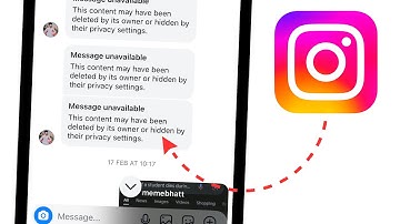 How To FIX Message Unavailable on Instagram | This content may have been deleted by its owner