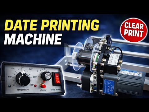 Ribbon Coding Machine | Batch & MRP Date Printing Machine | Automatic Coding machine 