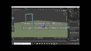 Cloth simulation | Blender tutorial | screenshot 5