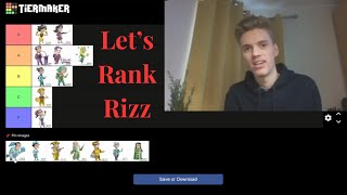 Ranking MBTI Types By Their Rizz
