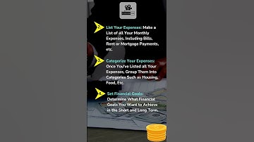 5 Steps To Create Personal Budget #budget #budgeting