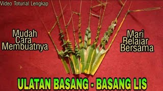 How To Make Ulat - ulatan basang - basang lis Easy For Beginner.