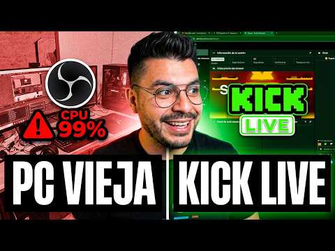 How to Stream on KICK Without OBS for LOW-END PCs ✅
