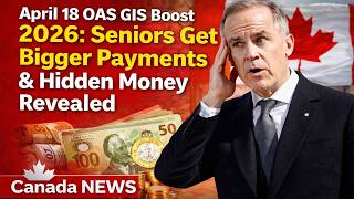 April 18 OAS GIS Boost 2026: Seniors Get Bigger Payments & Hidden Money Revealed