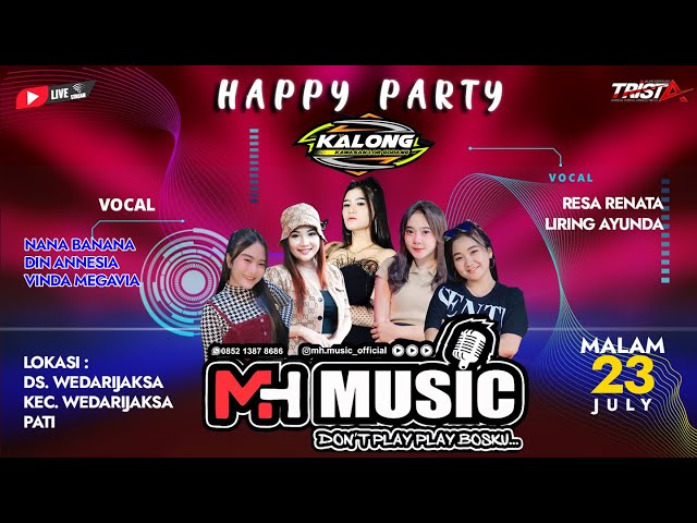 🔴STREAM MH MUSIC // ANNIVERSARY PEMUDA KALONG COMMUNITY // Ds. WEDARIJAKSA - PATI class=