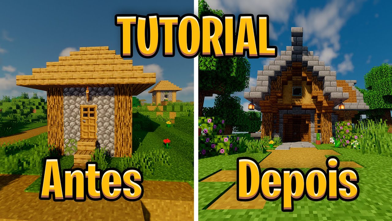 COMO FAZER CASAS BONITAS NO MINECRAFT - Tutorial (2023) - YouTube