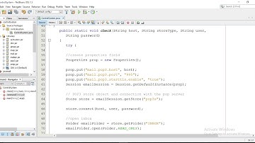 shutdown your computer from email using java program (Applied java video series part-4)
