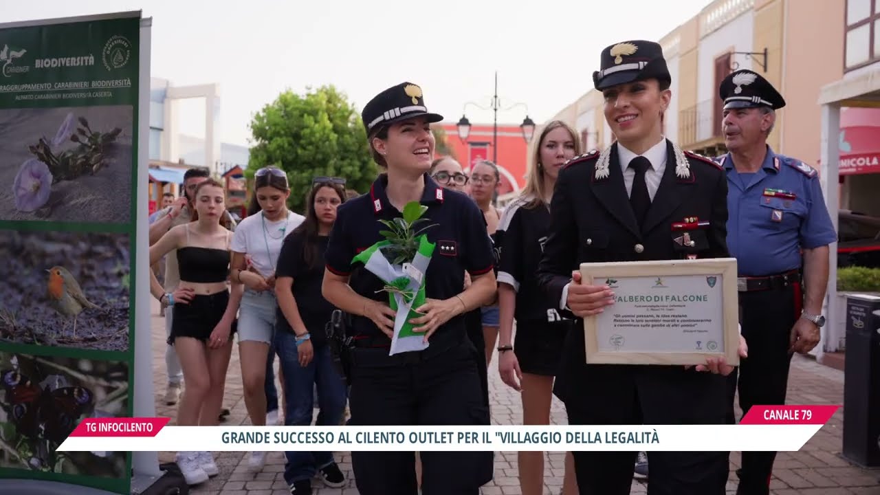Eboli, successo per il "Villaggio della Legalità" al Cilento Outlet con i Carabinieri