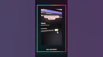 This amazing AI tool creates amazing videos from articles🔥🤯 Link in Bio #merlin #chatgpt #ai #c