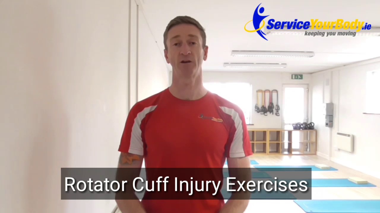 Rotator Cuff Injury Exercises Part 1 - YouTube