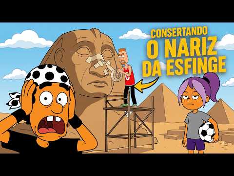 Litha Explica 1 - A Esfinge de Gizé... ou o que sobrou dela! 🦁🔨