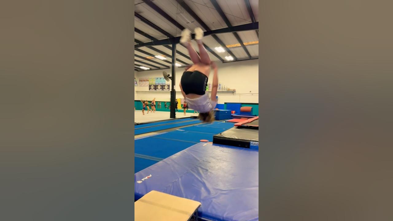 Standing Back Tuck & Standing Back Handspring, Back Tuck Progressions