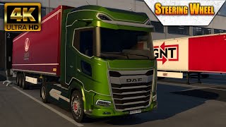 TRANSPORT IN RUSSIA LIKE RUSSIAN DRIVER | DAF XG+ 2021 | EURO TRUCK SIMULATOR 2 | LOGITECH G29 screenshot 1