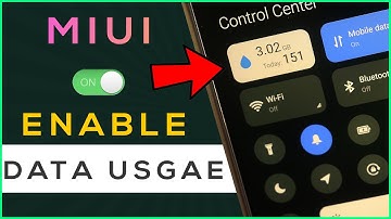 HOW TO ENABLE DAILY DATA USAGE 🔥MIUI NEW CONTROL CENTRE⚡