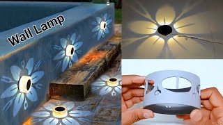 How To Make House Interior Wall Lamps _ Diy Home Decoration Wall Light _ Decorative Wall Lamp Ideas