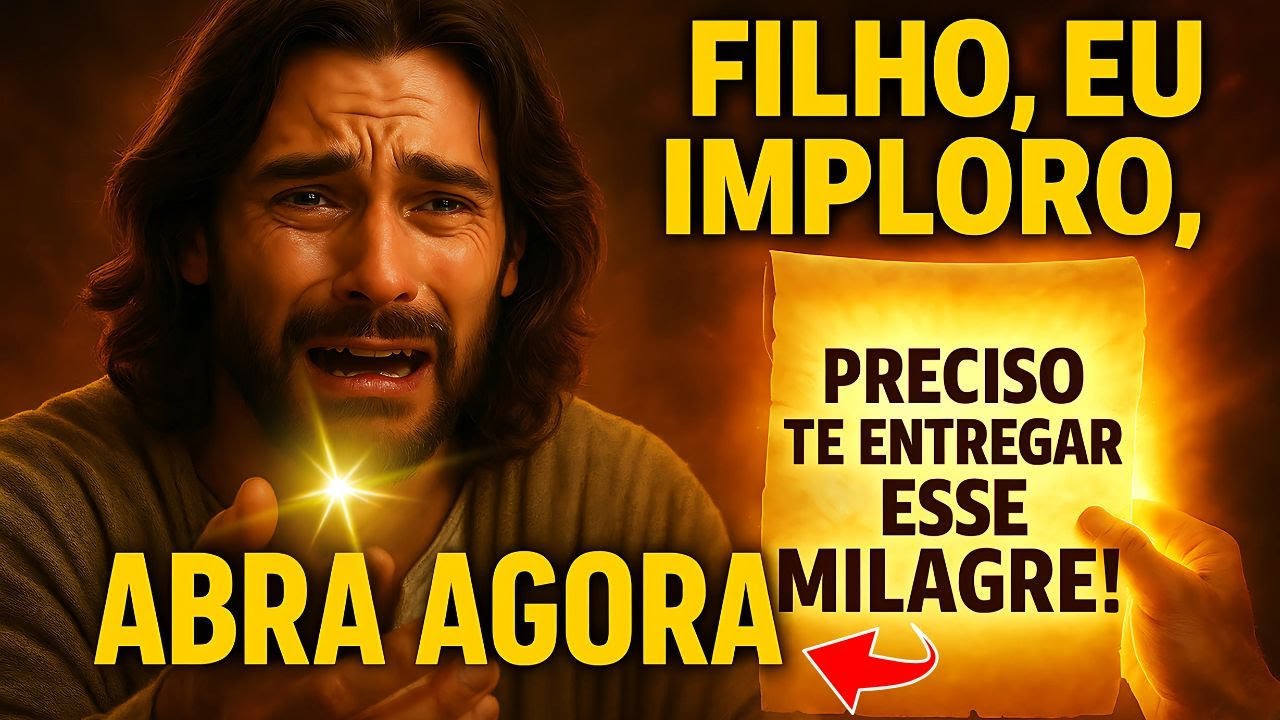 🕊️ Deus Está Suplicando em Lágrimas: Esse Milagre É Para Você!