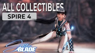 Stellar Blade SPIRE 4 Collectibles - ALL Upgrades, Nano Suits, Soda Cans, Data... 100% Guide