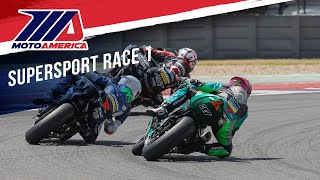 Supersport Race 1 At Circuit Of The Americas 2024   Race   Motoamerica