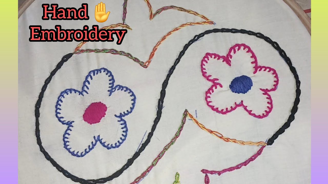 Hand ✋️ embroidery | Fun with shahnaz | 